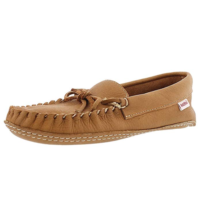 SoftMoc Men's 1131 Double Sole Unlined Moosehide Moccasin