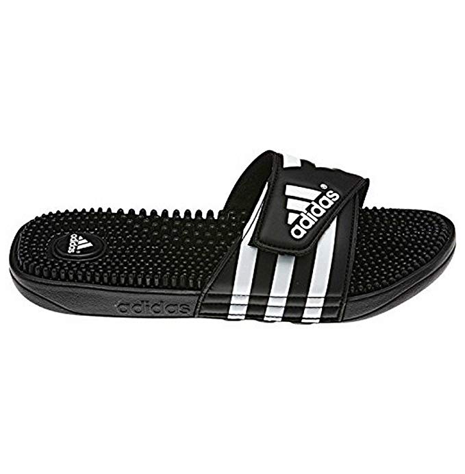 adidas Men's adissage II Slides - (Black, 11)