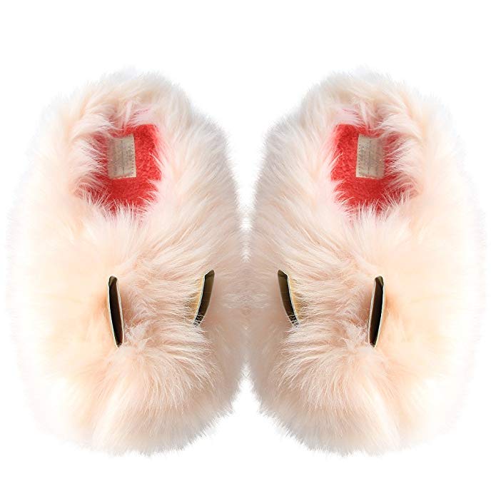 Bear Paw Slippers | Fuzzy Stuffed Animal Claw Shoes | Grizzly Bear Foot House Slippers | Funny Cosplay Costumes