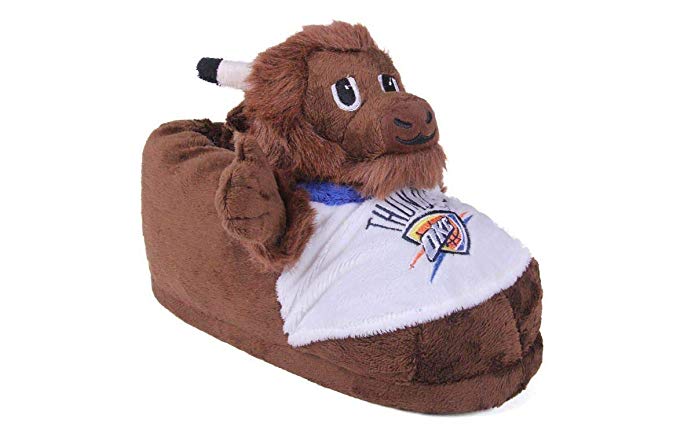 Comfy Feet Happy Feet and Mens and Womens Officially Licensed NBAMascot Slippers