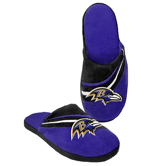 Baltimore Ravens 2013 Big Logo Slide Slipper Adult Large