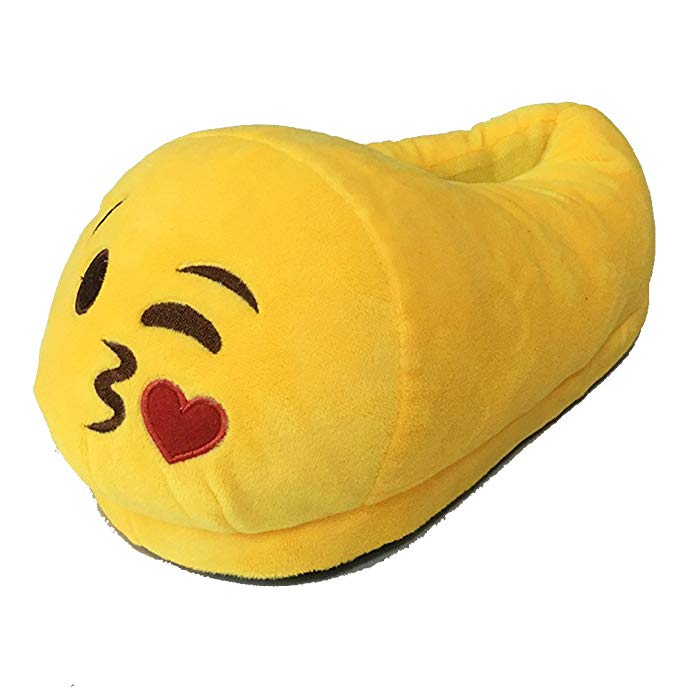 Unisex Poop Emoji House Plush Slippers Devil Adults Shoes