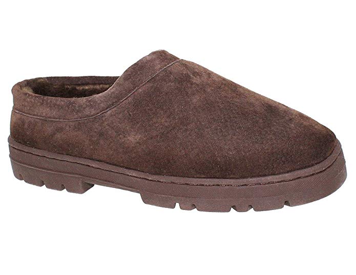 Men's Suede Kumfy Toes Slide Slippers