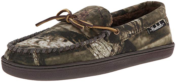 Woolrich Men's Lewisburg Slipper,Charcoal Fleece,10 M US