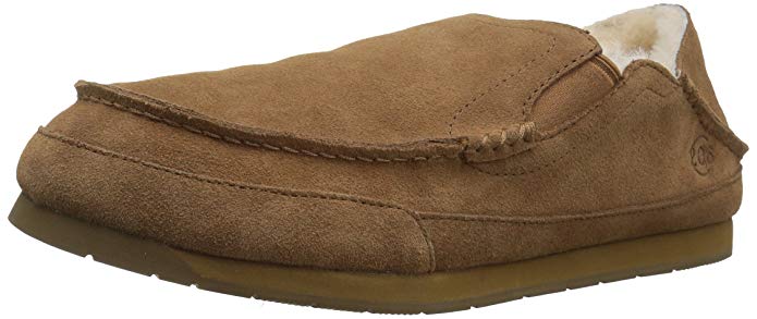 206 Collective Men's Bower Collapsible Back Shearling Moccasin Slipper