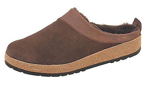 Haflinger Women's Snowbird Shearling Leather Clog