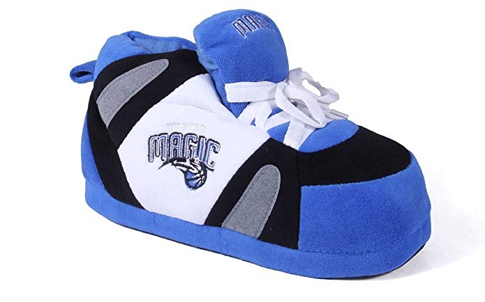 Comfy Feet Happy Feet and Mens and Womens OFFICIALLY LICENSED NBA Sneaker Slippers