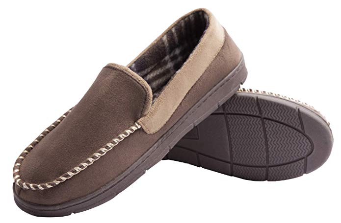 CareBey Men's Moccasins Slippers Shoes