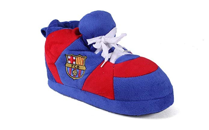 Happy Feet Mens and Womens Officially Licensed Soccer Club Sneaker Slippers