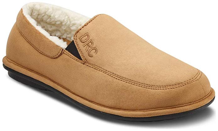 Dr. Comfort Men's Relax Camel Diabetic Slippers