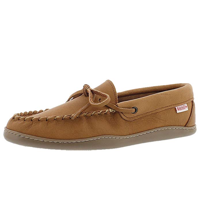 SoftMoc Men's Rubber Sole Moosehide Moccasin