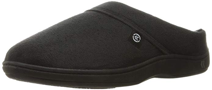 Men's Microsuede Devin Slip On Slipper with with Cooling Memory Foam for Indoor/Outdoor Comfort