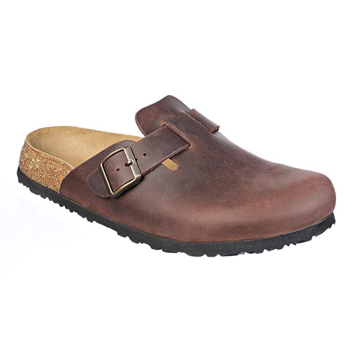 JOE N JOYCE Soft Slippers Clogs Shoes Leather Regular - Mens