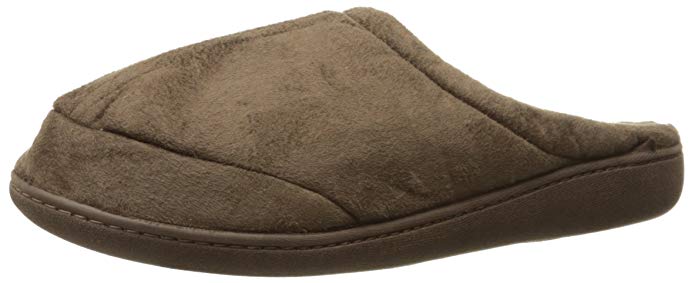 Gohom Men's Big & Tall Fleece Soft Winter Warm Easy Casual Style Memory Foam Indoor Slppers