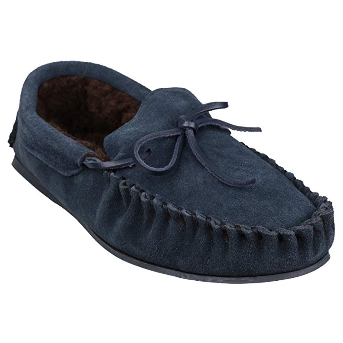 Mirak Mens Dakota Slip On Moccasin Slippers