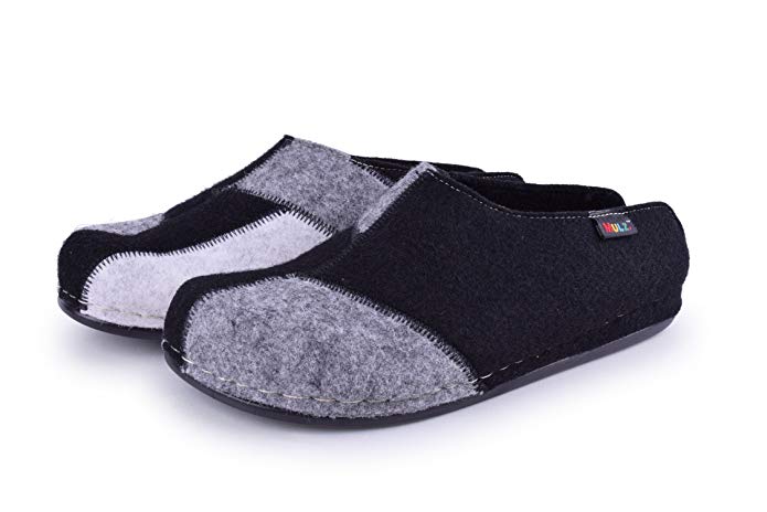 Mulz Unisex House Shoes - Wool Indoor and Outdoor Slippers - Made in Europe