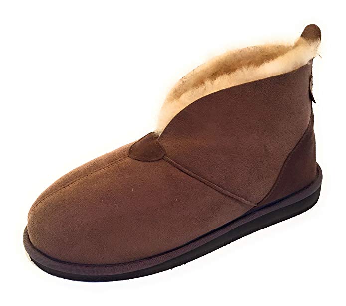 Qwaruba Dakota w/Arch Sheepskin Slipper