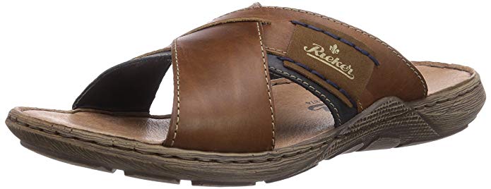 Rieker Mens M.Slipper Brown