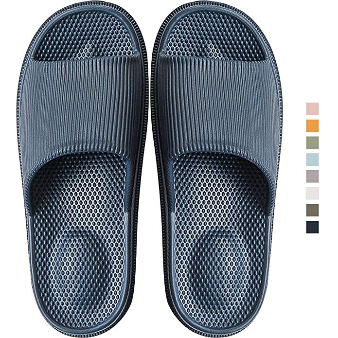 INFLATION Bath Slipper Women Men Non-Slip Open Toe Massage Unisex Shower Sandals Indoor Anti-Slip Home Slippers