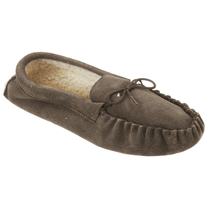 Mokkers Mens Jake Real Suede Moccasin Slippers